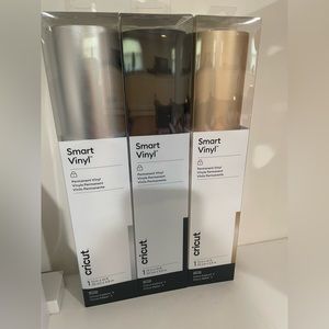 Cricut maker 3 smart vinyl- lot of 3 rolls